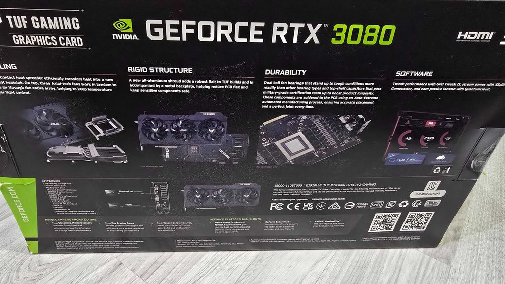 Asus RTX 3080 10GB TUF