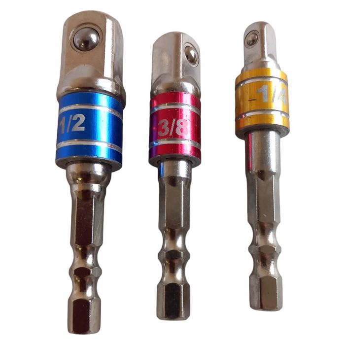 Adapter do kluczy nasadowych guyiste 3szt