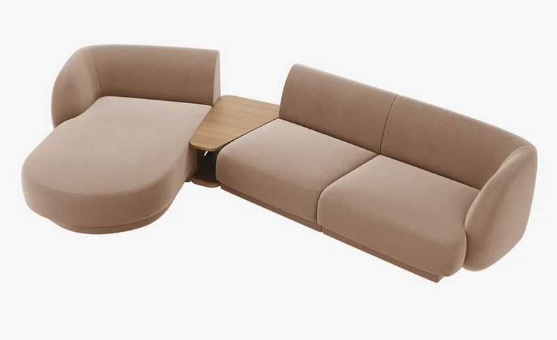 Sofa narożna narożnik Miley ze stolikiem 303x178x70 Micadoni