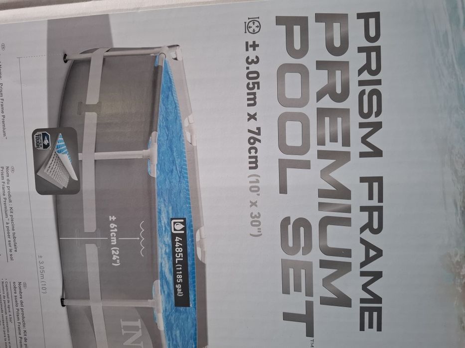 Stelaż metalowy do basenu 305 x 76