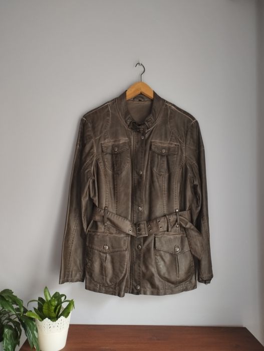 Kurtka damska z eko-skóry