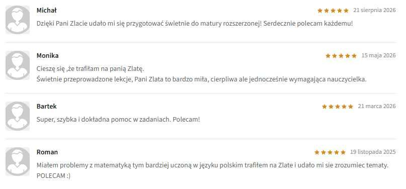 Matematyka bez stresu – korepetycje ONLINE