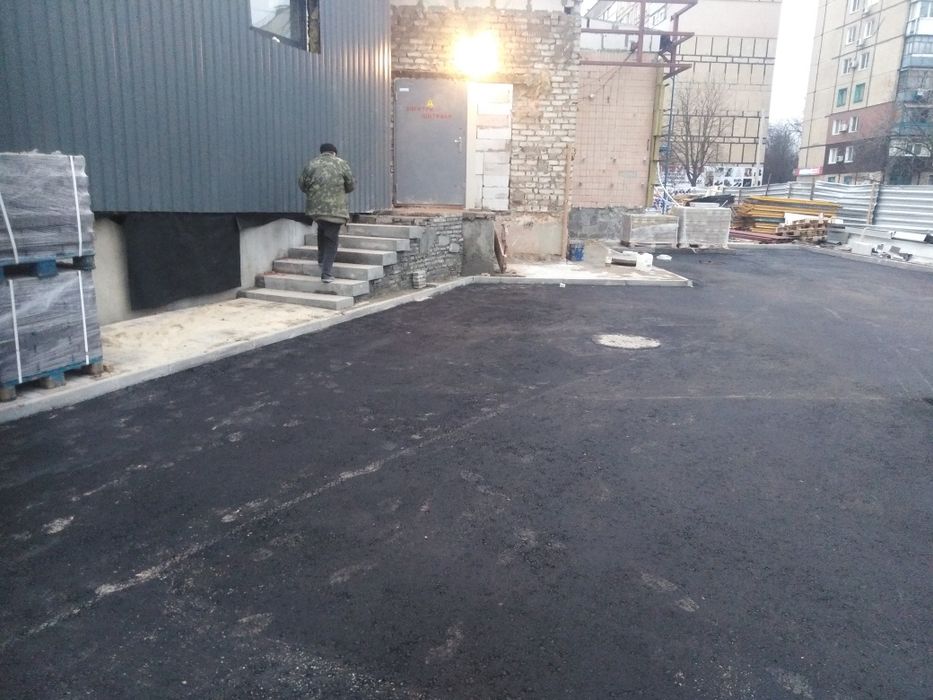 Асфальтирование , благоустройство территории-ФЕМ