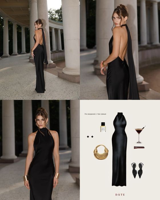 Неймовірна вечірня сукня з голою спинкою