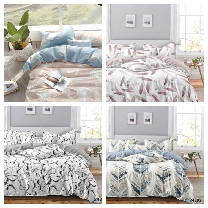 Постільна білизна з простирадлом на резинці ( Постельное белье