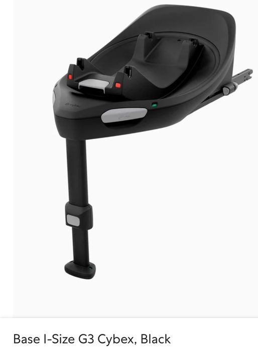 Conjunto de Rua Duo Cybex + Isofix, Preto