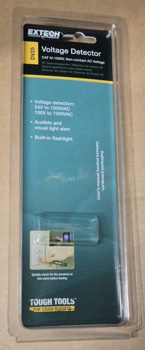 Detetor de tensão AC sem contacto Extech DV25