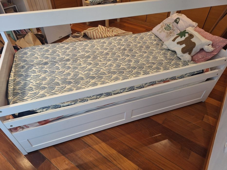 Cama Casinha Branca El Corte Inglés