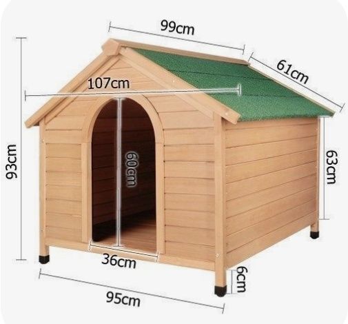 Утеплені Собачі будки літні та зимові, доміки для тварин