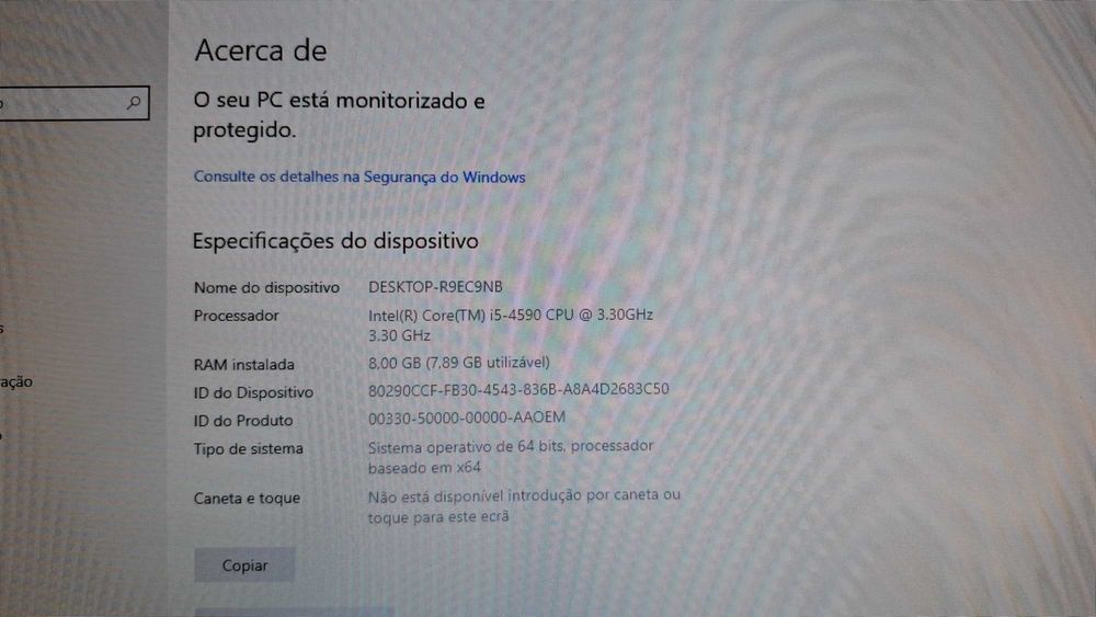 Conjunto de PC HP EliteDesk 800 + Monitor + Teclado + Rato64409384974594122