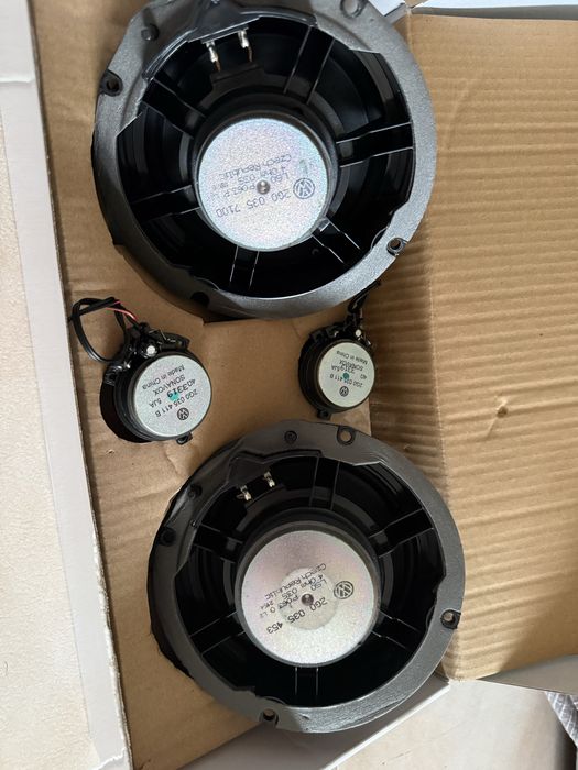 Colunas + Tweeters VW