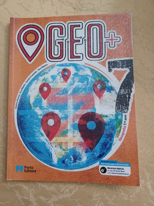 Manual - GEO+ - Geografia - 7.º Ano ( COMO NOVO)