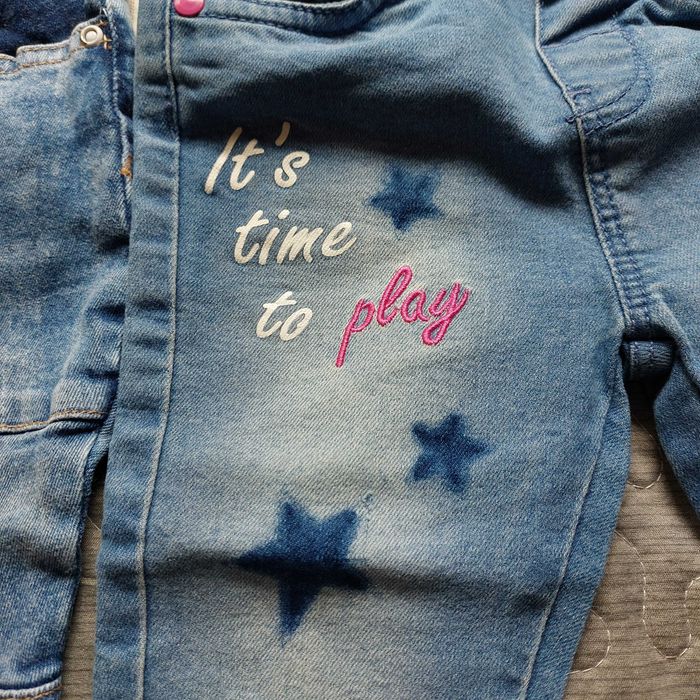 Spodnie jeansowe rozmiar 86