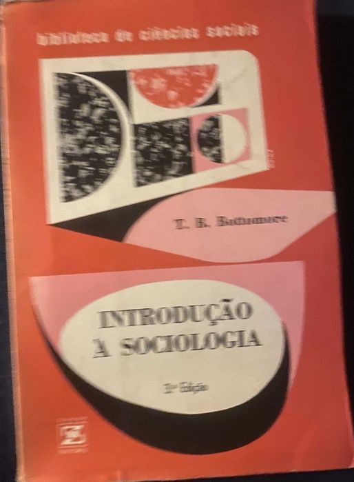 livro introdução a sociologia