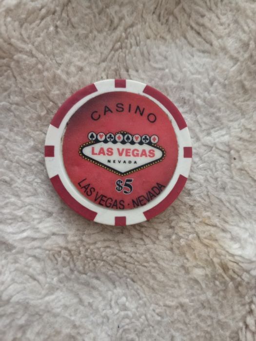Фишка казино Лас-Вегас Невада 5$
