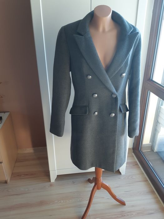 Płaszcz 20% wełny