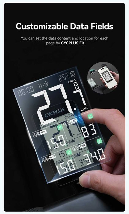 Велокомп'ютер GPS Cycplus M2 +(оновлена версія) гарантія