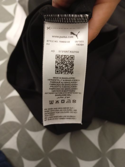 T-shirt puma tamanho 13 anos