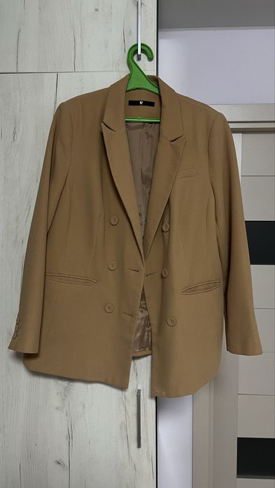 Піджак оверзайз , гірчичного кольору