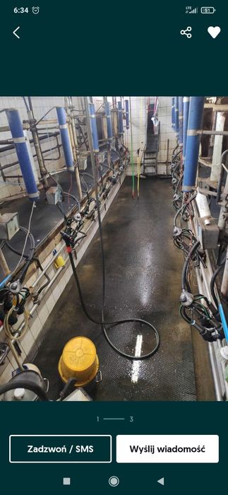 Hala udojowa 2x6 Westfalia de laval