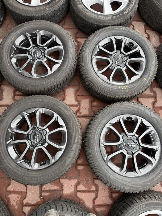Felgi aluminiowe 5x110 16x6,5j et40 Fiat 500XL Jeep itp
