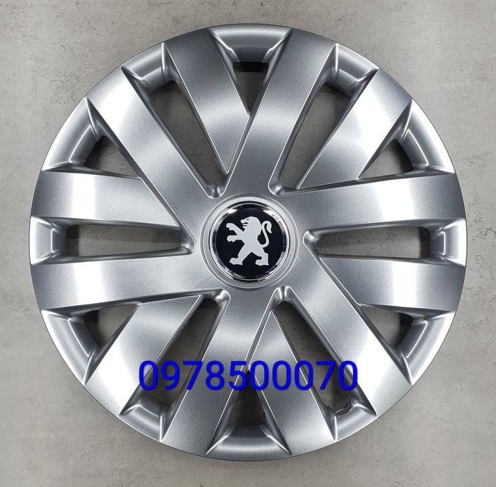 Ковпаки Peugeot R15 Partner Expert Boxer Bipper 207 307 Колпаки Пежо