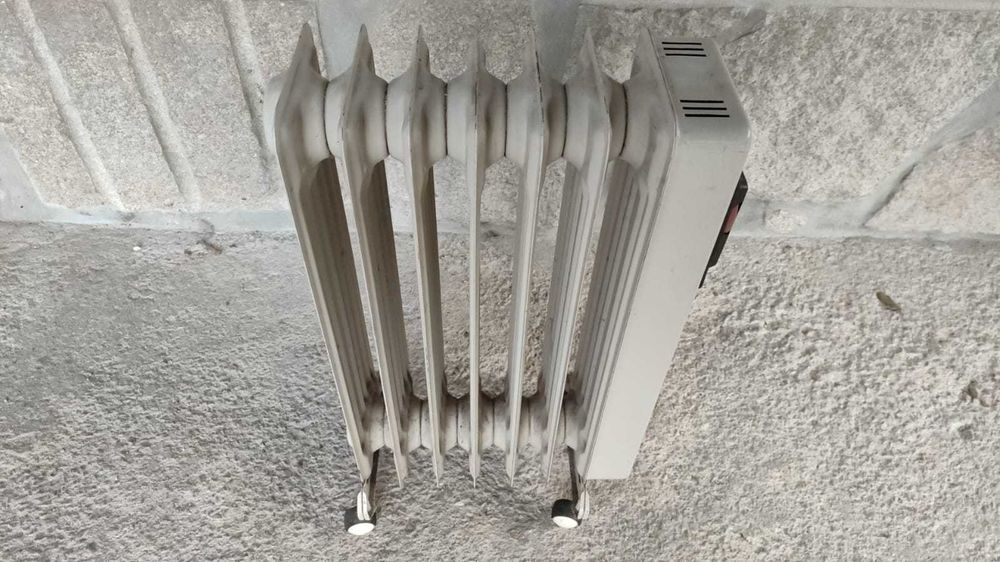 Aquecedor usado a funcionar