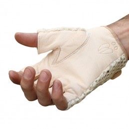 Перчатки без пальцев пальчиків митенки для водителя водительские вело