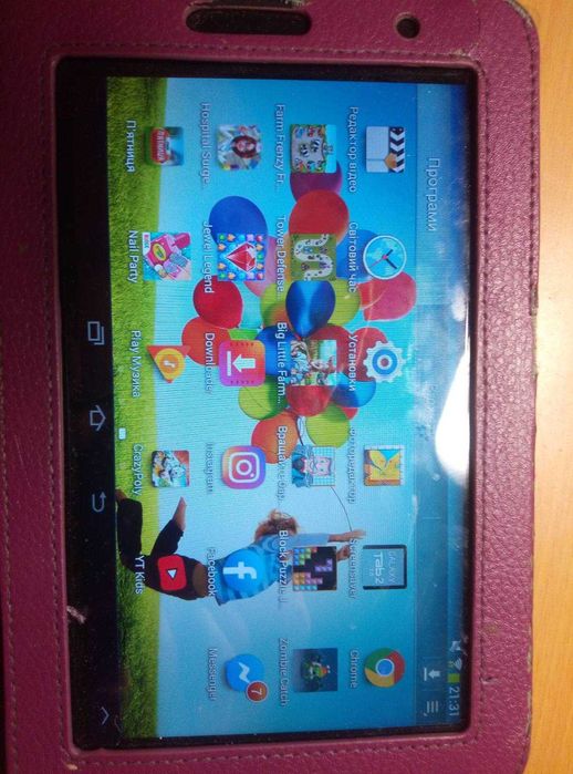 Планшет Samsung Galaxy Tab 2.  8GB Titanium silver GT-P3113