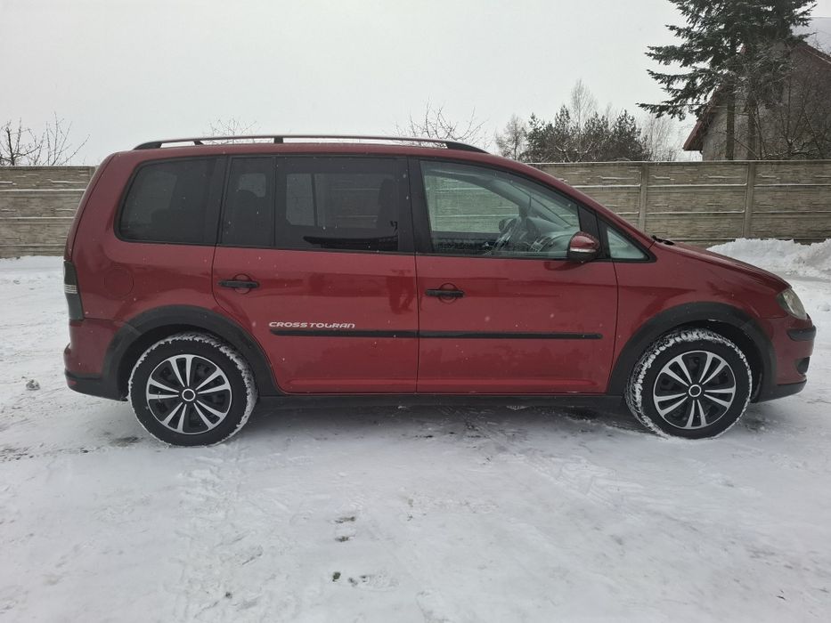 VW Cross Touran FL 2,0 TDI Nowa dwumasa Długie opłaty Navi Hak Zadbany