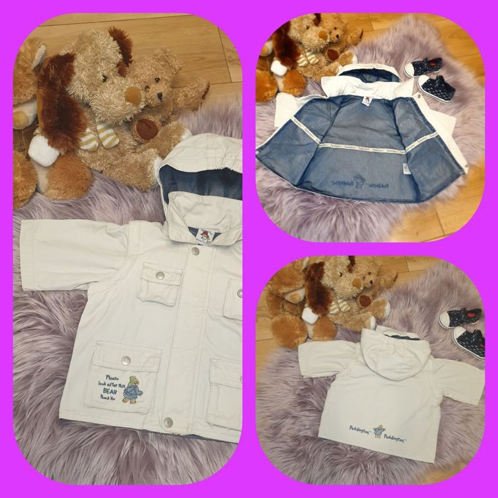 Kurtka płaszczyk r.68 Kubuś Puchatek H&M kolekcja limitowana