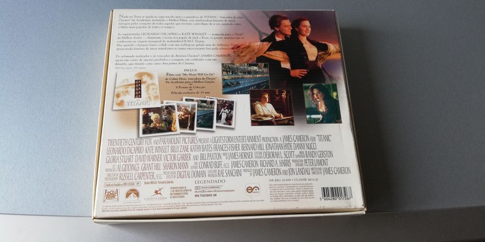Titanic filme em Vhs