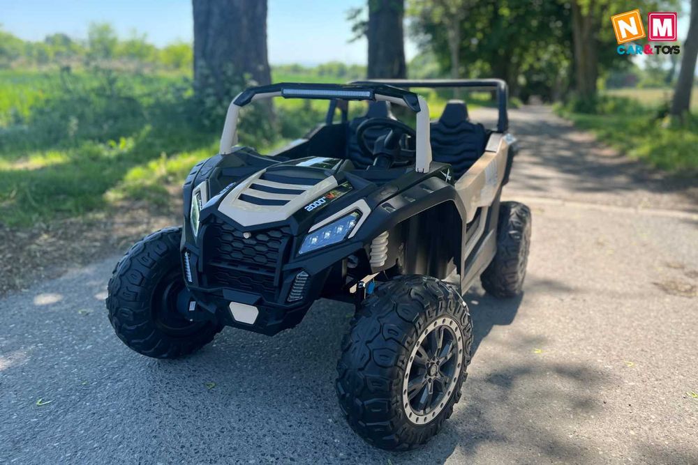 Auto 2os. 4x4 800W 24V Buggy na akumulator 4x4 Pojazd surger samochód autko dla dzieci elektryczne