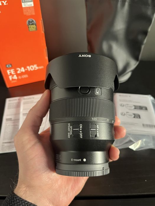 Sony FE 24-105mm F4 G OSS + Filtro UV