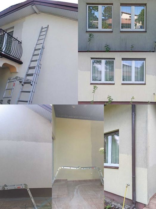 Mycie Elewacji, Kostki i Dachów GORĄCĄ WODĄ