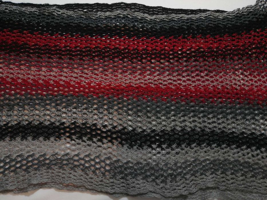 Cieniowany duży szal