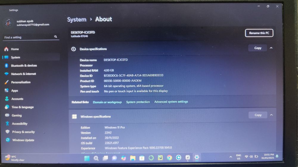 DEll latitude core i5 4th generation