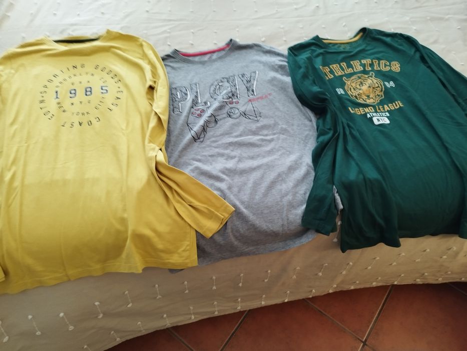 3 sweats de rapaz tamanho 14-15, marca Primark