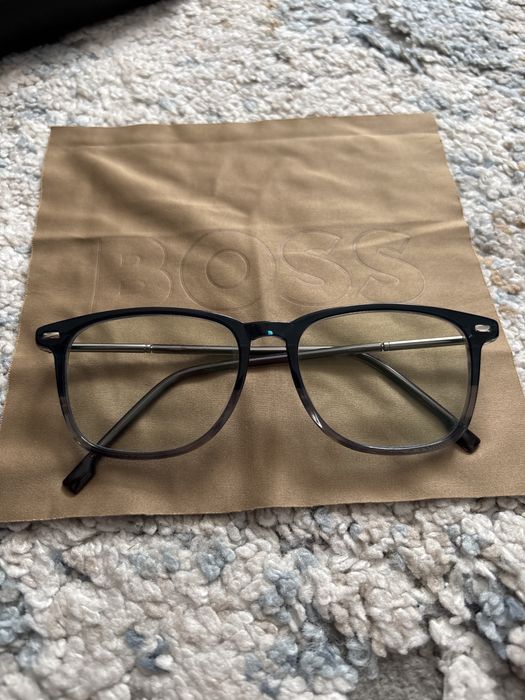 Okulary Boss 1124 3XJ 53 odcienie niebieskiego