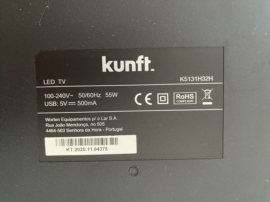 Tv led Kunft 32’