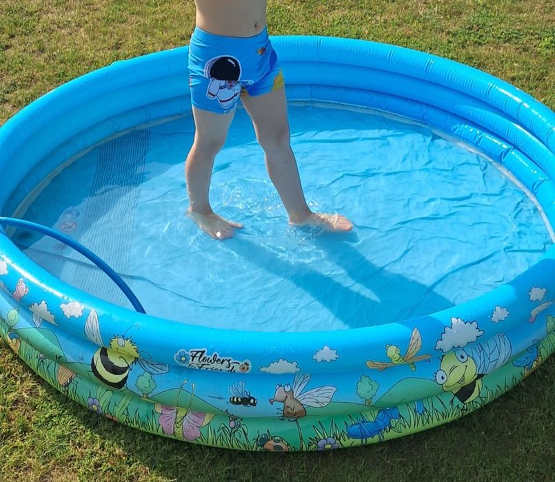 Basen dziecięcy dmuchany okrągły 300L Mocny