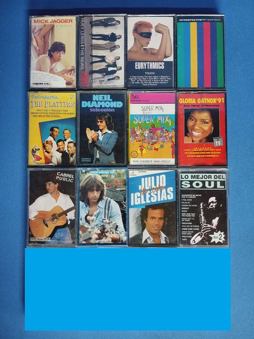 cassetes audio gravadas originais (anúncio nº1)