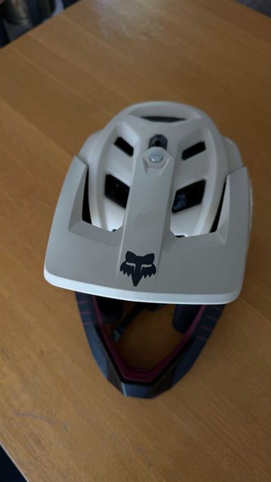 Kask Fullface Fox Proframe RS Mash MIPS Bordeaux / S