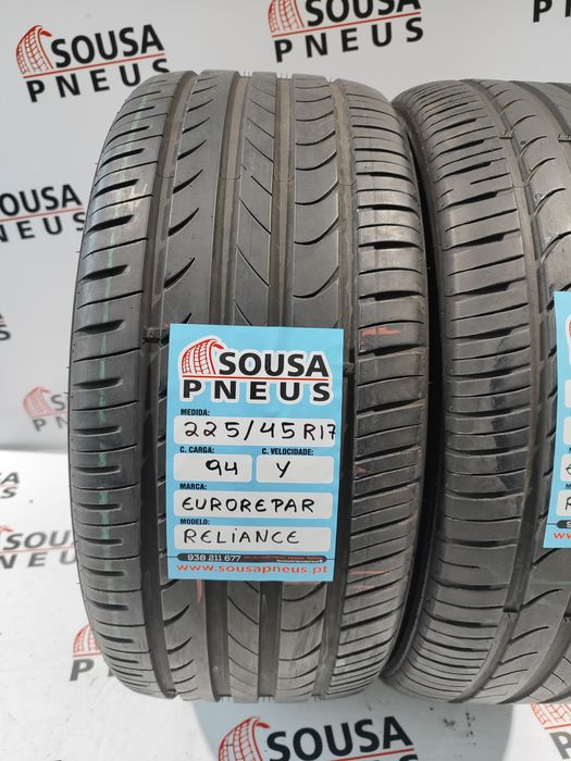 2 pneus como novos 225-45R17 - Oferta dos Portes
