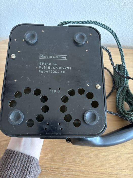 Vintage Telefone 1930-40 SIEMENS FgSK 54 5002A