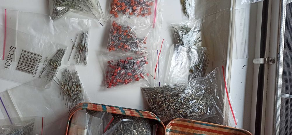 Резистори і конденсатори більше 10 тис БЕЗКОШТОВНА ОЛХдоставка