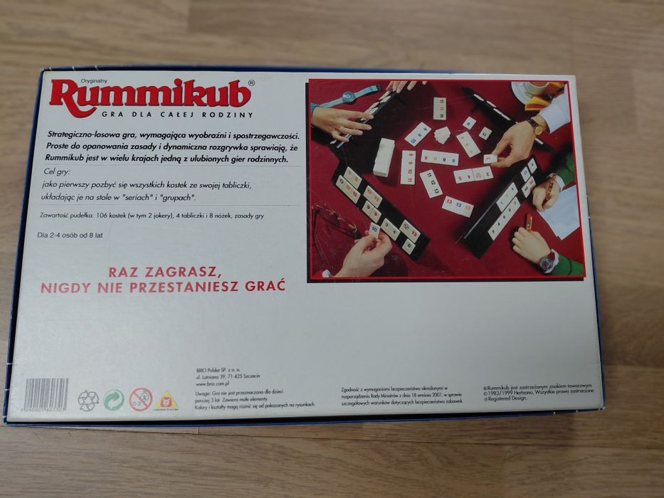 Rummikub gra dla całej rodziny
