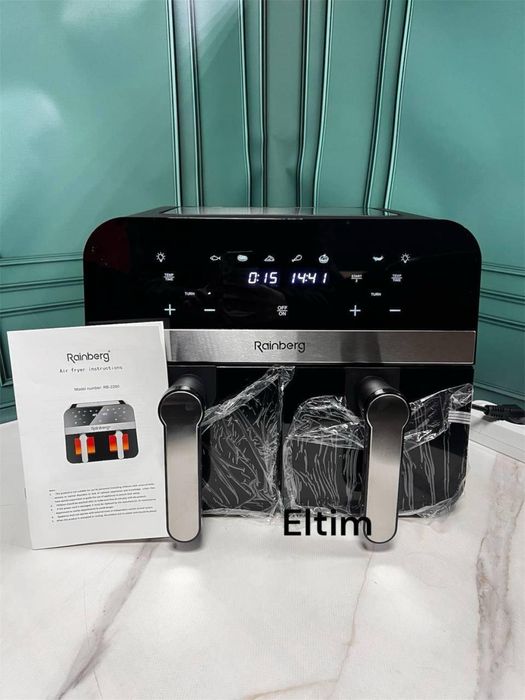 Аерогриль Rainberg RB-2290 4200 Вт 13 л,  аерофритюрниця мультипіч