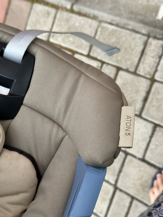 Автокрісло автолюлька Cybex aton 5 + база ізофікс