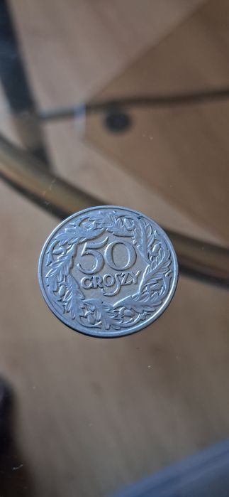 Moneta kolekcjonerska 50 groszy rok 1923